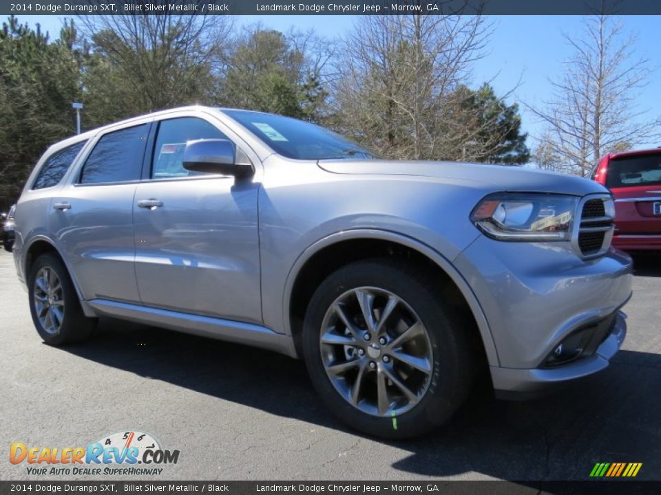 2014 Dodge Durango SXT Billet Silver Metallic / Black Photo #4