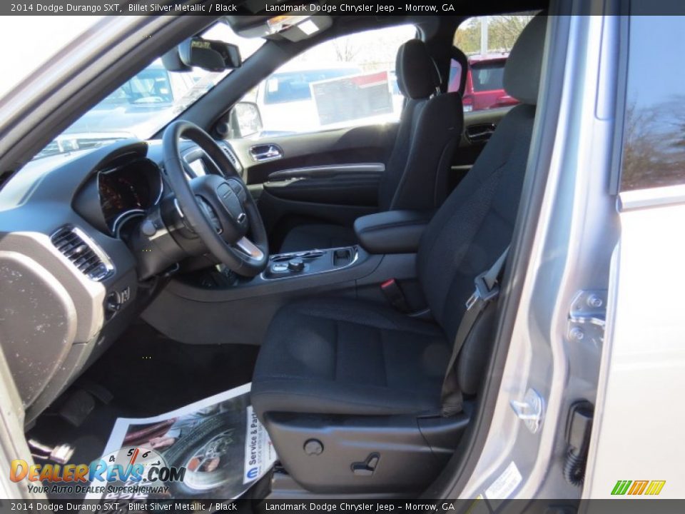 2014 Dodge Durango SXT Billet Silver Metallic / Black Photo #6