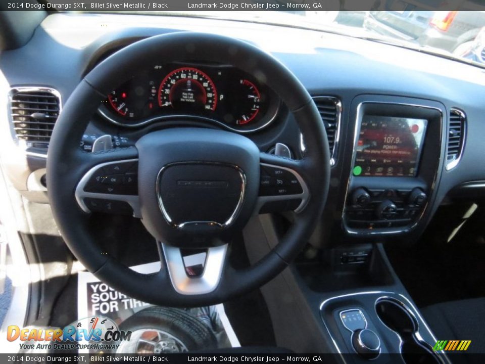 2014 Dodge Durango SXT Billet Silver Metallic / Black Photo #7