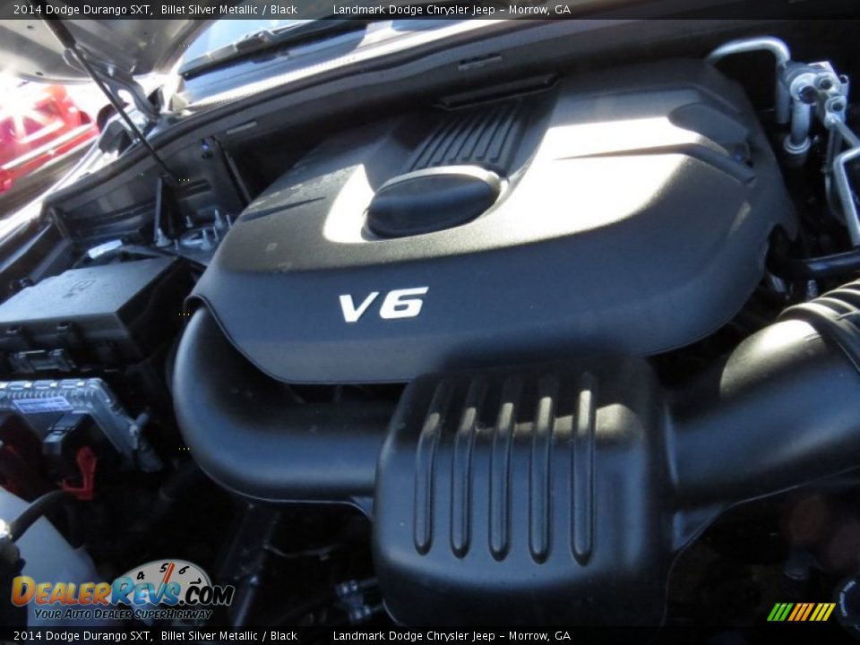 2014 Dodge Durango SXT Billet Silver Metallic / Black Photo #9
