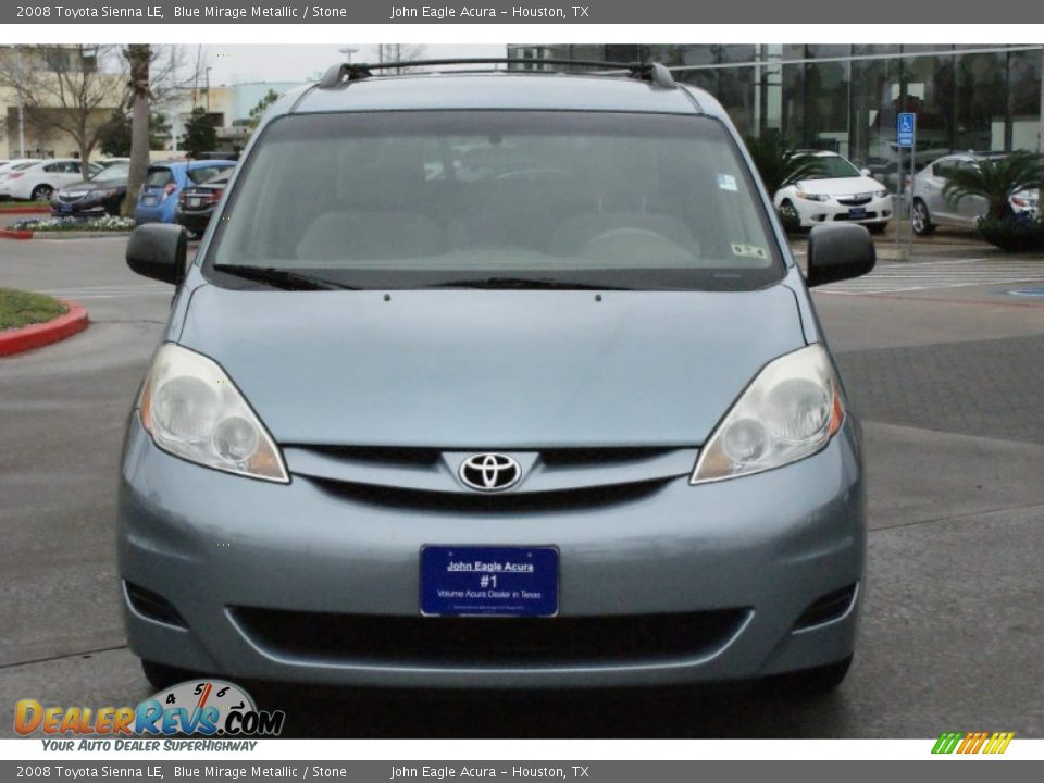 2008 Toyota Sienna LE Blue Mirage Metallic / Stone Photo #3