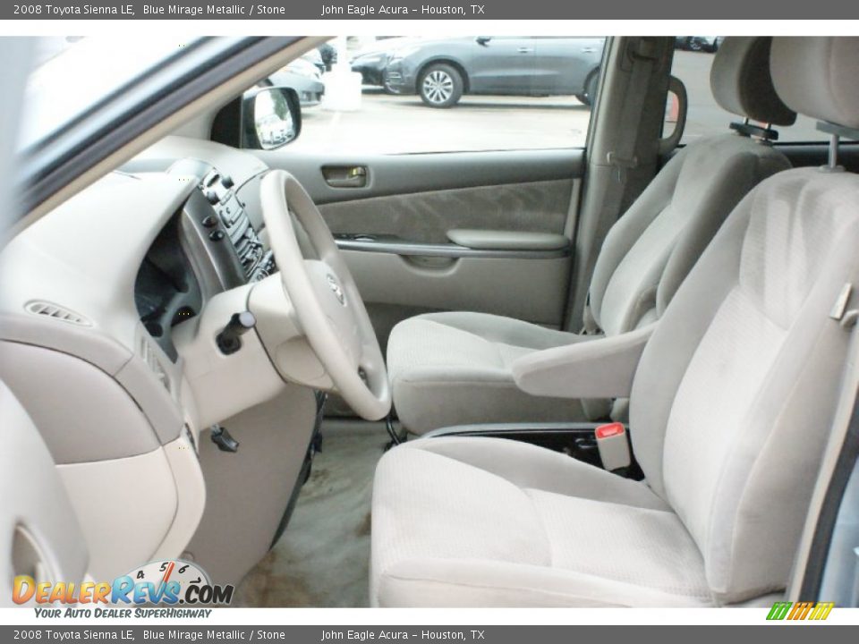 2008 Toyota Sienna LE Blue Mirage Metallic / Stone Photo #11