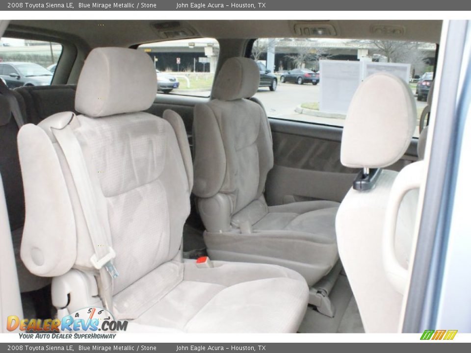 2008 Toyota Sienna LE Blue Mirage Metallic / Stone Photo #15