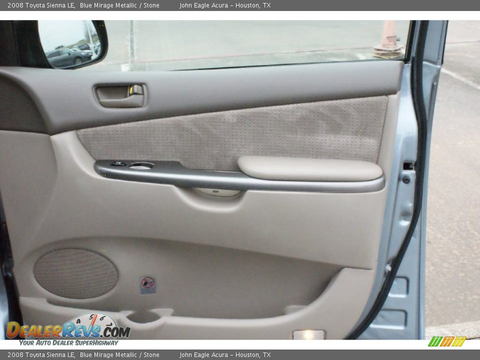 2008 Toyota Sienna LE Blue Mirage Metallic / Stone Photo #16