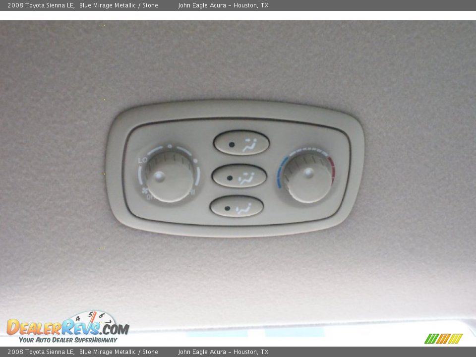 2008 Toyota Sienna LE Blue Mirage Metallic / Stone Photo #20