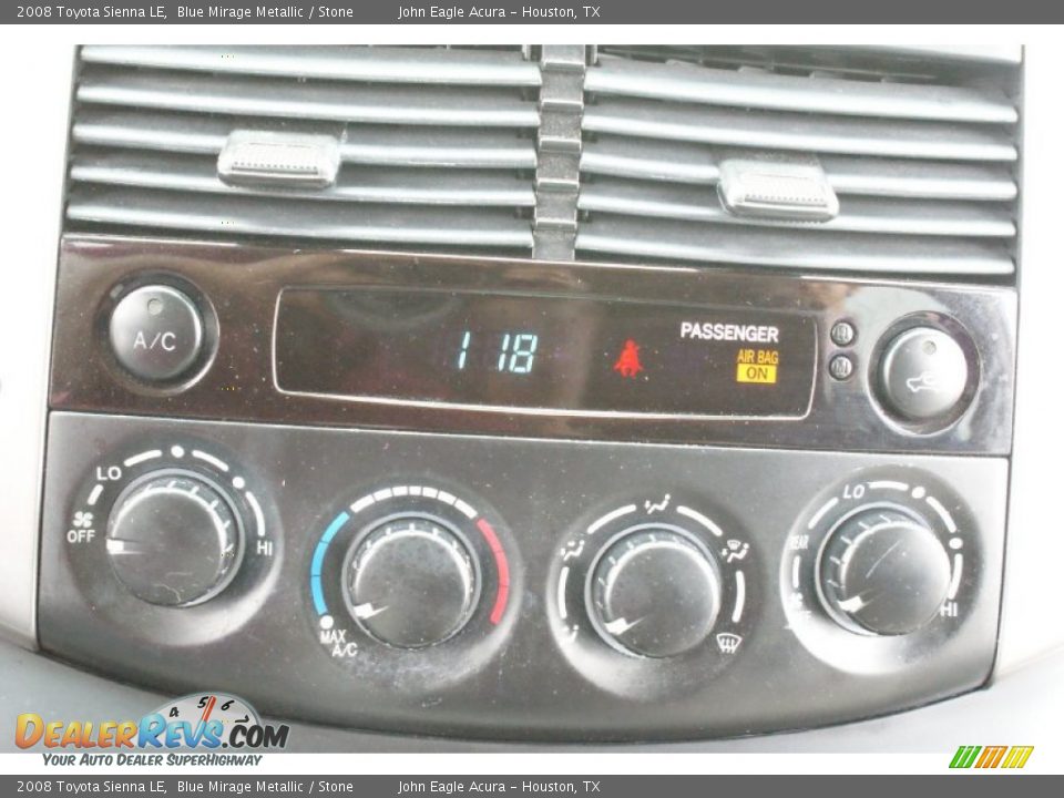 2008 Toyota Sienna LE Blue Mirage Metallic / Stone Photo #22