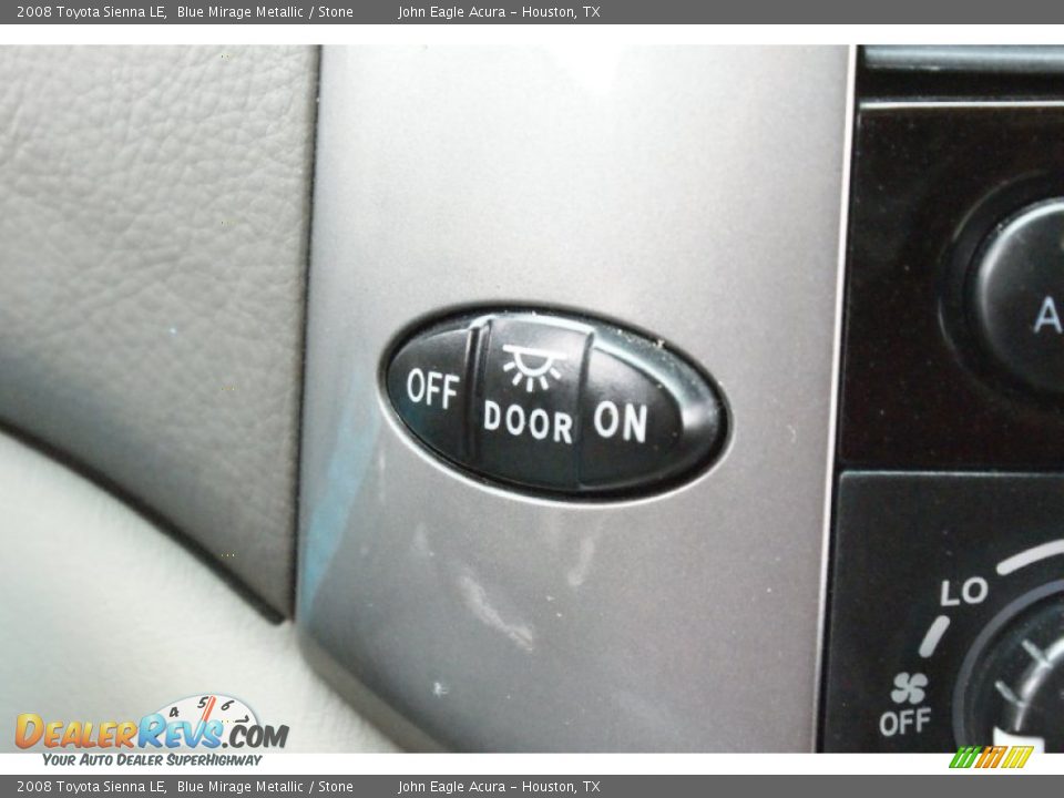 2008 Toyota Sienna LE Blue Mirage Metallic / Stone Photo #24