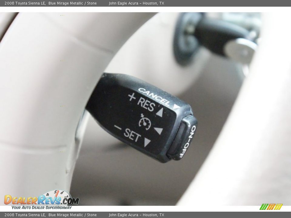 2008 Toyota Sienna LE Blue Mirage Metallic / Stone Photo #25