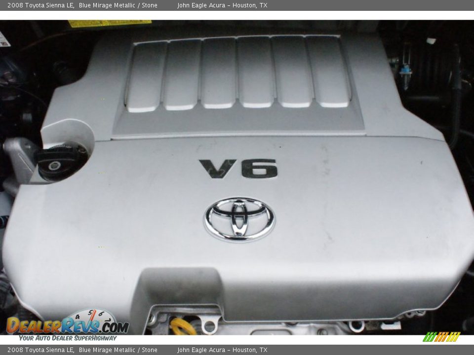 2008 Toyota Sienna LE Blue Mirage Metallic / Stone Photo #34