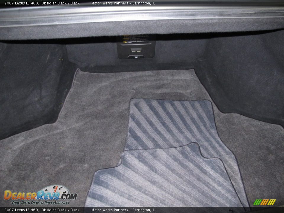 2007 Lexus LS 460 Obsidian Black / Black Photo #8