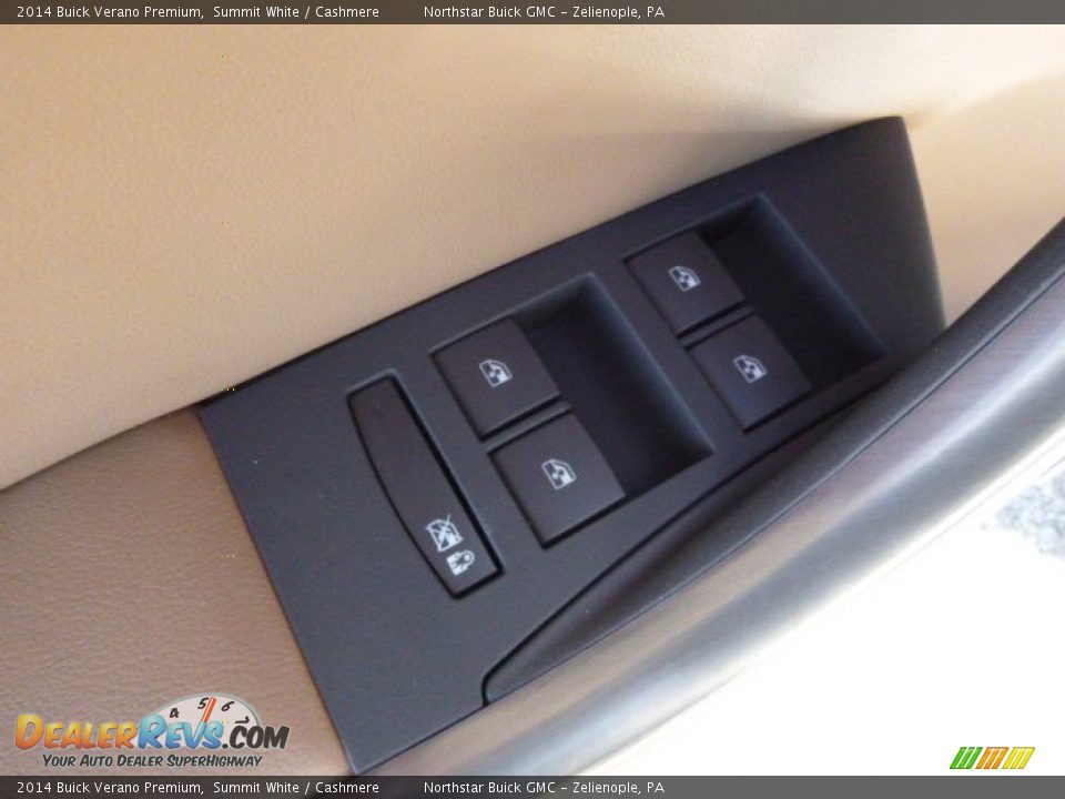 2014 Buick Verano Premium Summit White / Cashmere Photo #13