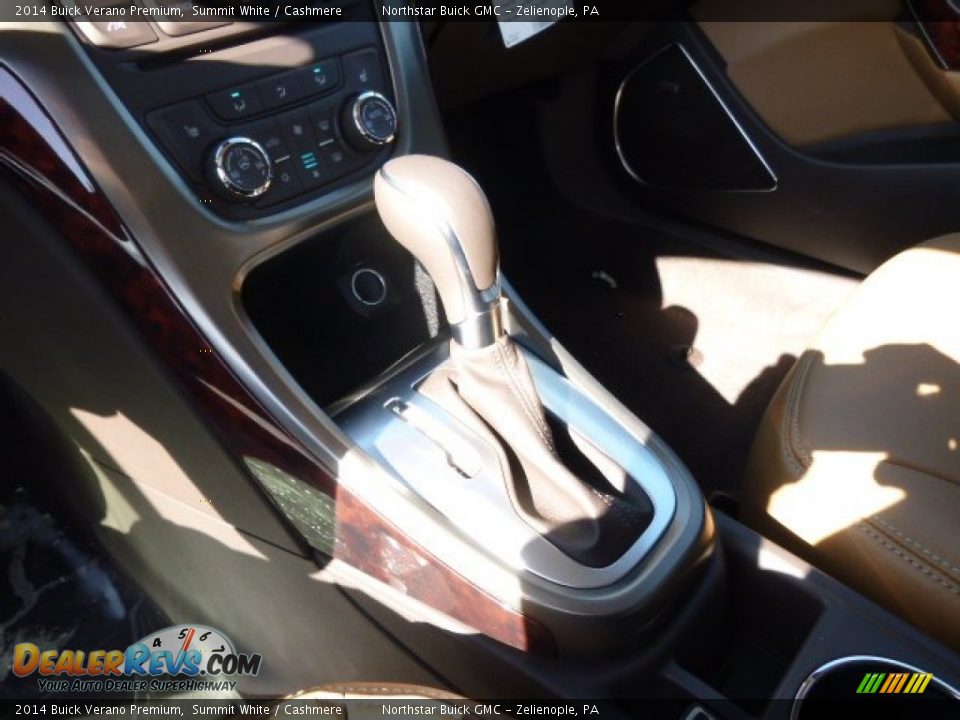 2014 Buick Verano Premium Summit White / Cashmere Photo #17