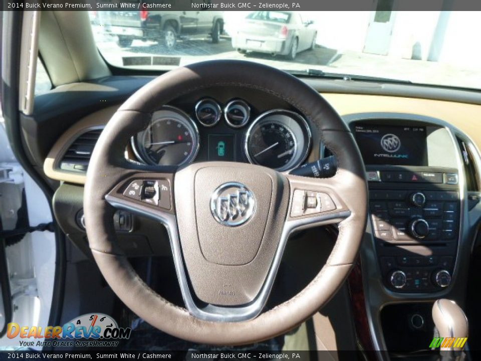 2014 Buick Verano Premium Summit White / Cashmere Photo #18