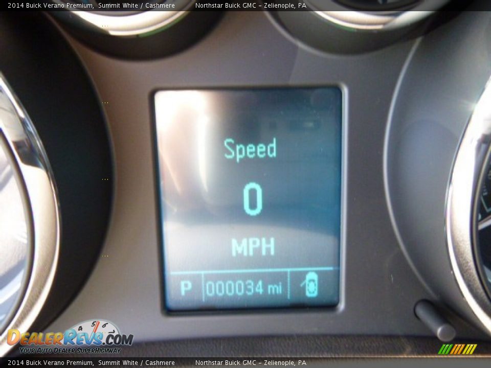 2014 Buick Verano Premium Summit White / Cashmere Photo #19