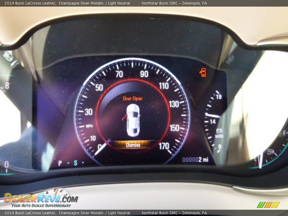 2014 Buick LaCrosse Leather Champagne Silver Metallic / Light Neutral Photo #19