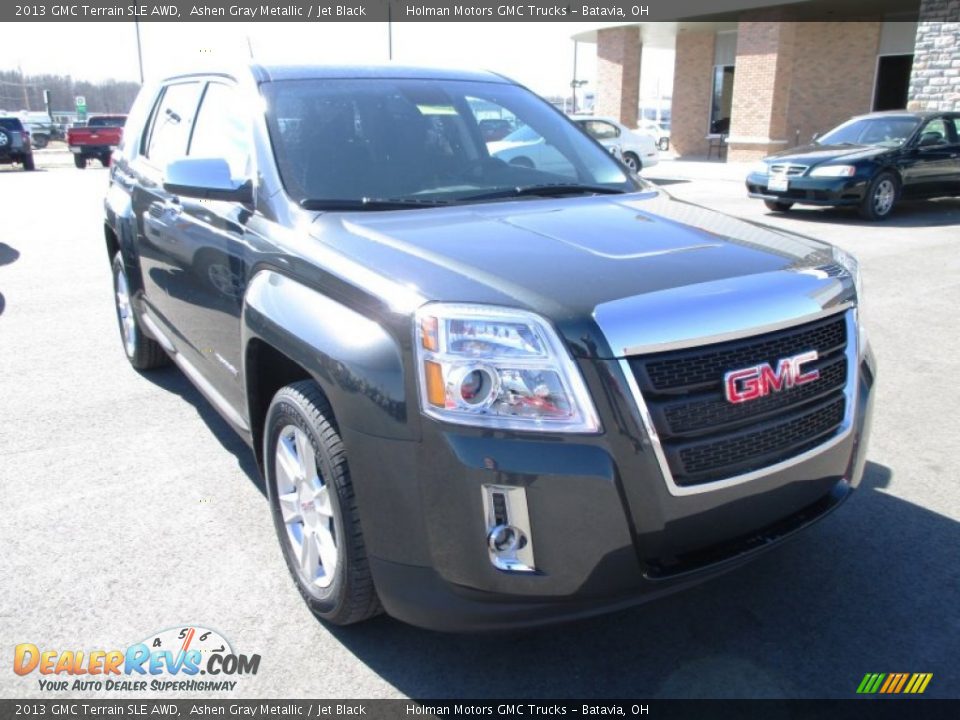 2013 GMC Terrain SLE AWD Ashen Gray Metallic / Jet Black Photo #2