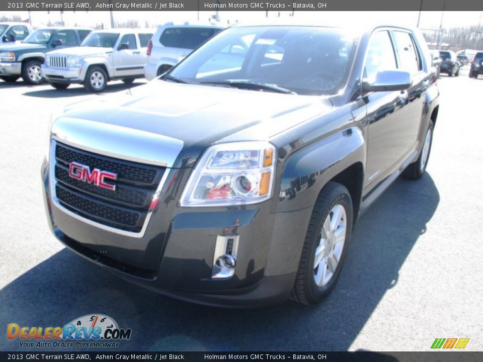 2013 GMC Terrain SLE AWD Ashen Gray Metallic / Jet Black Photo #3