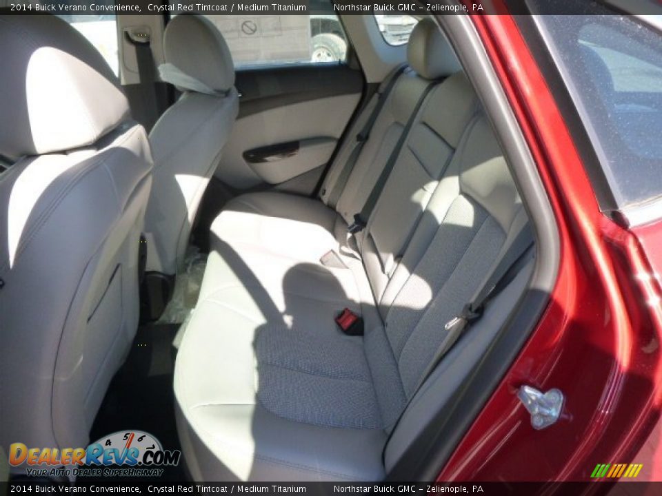 2014 Buick Verano Convenience Crystal Red Tintcoat / Medium Titanium Photo #11