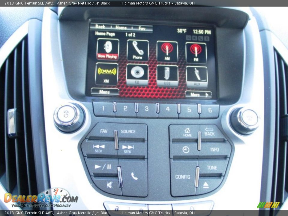 2013 GMC Terrain SLE AWD Ashen Gray Metallic / Jet Black Photo #9