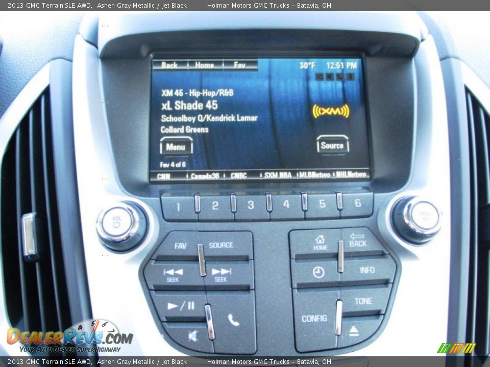 2013 GMC Terrain SLE AWD Ashen Gray Metallic / Jet Black Photo #10