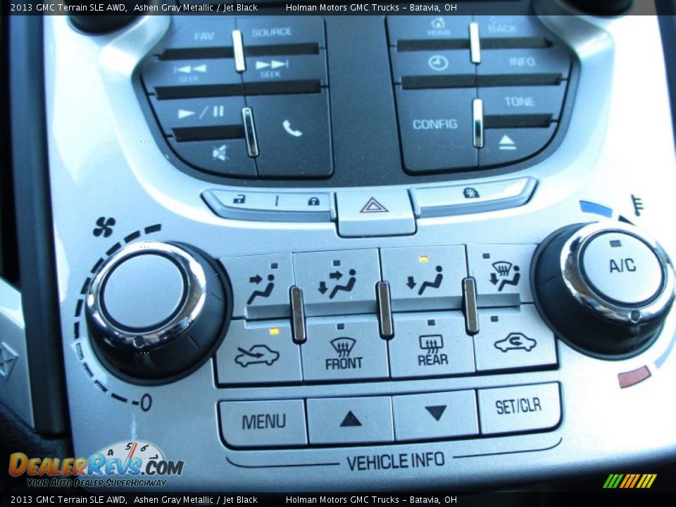 2013 GMC Terrain SLE AWD Ashen Gray Metallic / Jet Black Photo #12