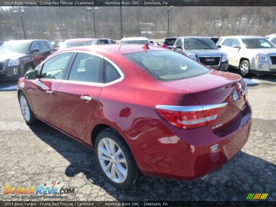 2014 Buick Verano Crystal Red Tintcoat / Cashmere Photo #7