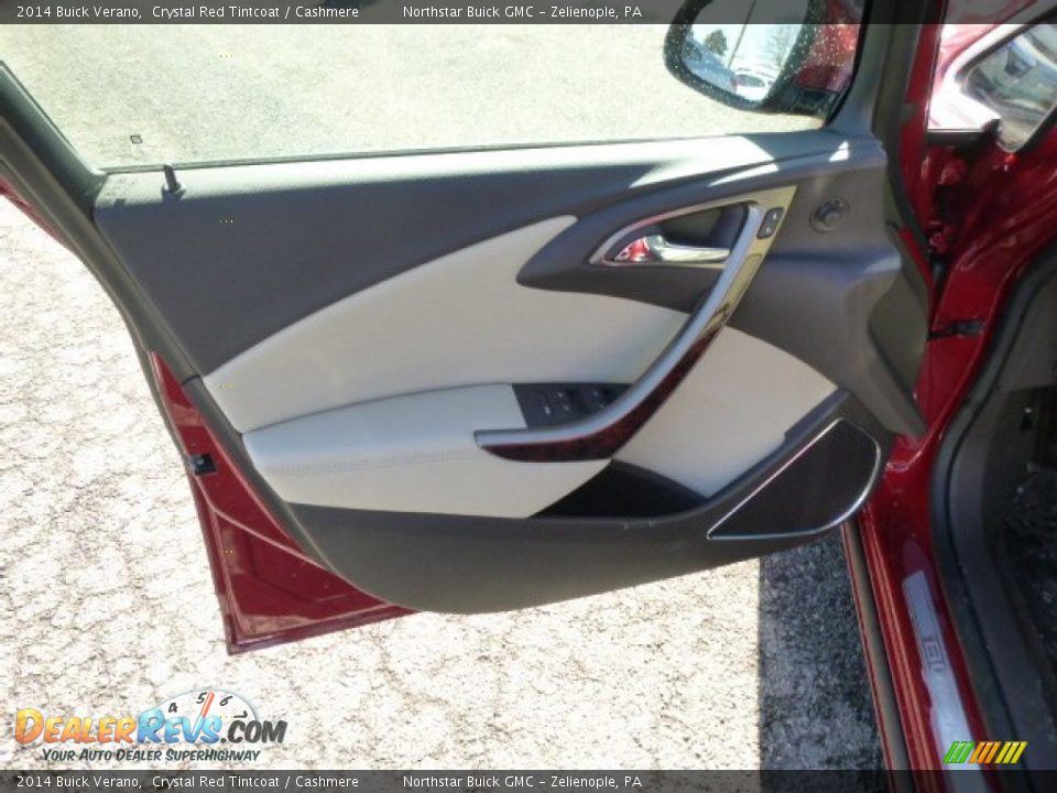 2014 Buick Verano Crystal Red Tintcoat / Cashmere Photo #11