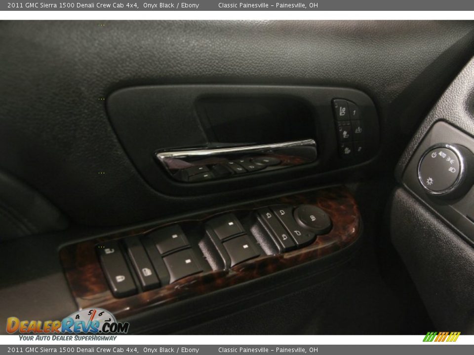 2011 GMC Sierra 1500 Denali Crew Cab 4x4 Onyx Black / Ebony Photo #5