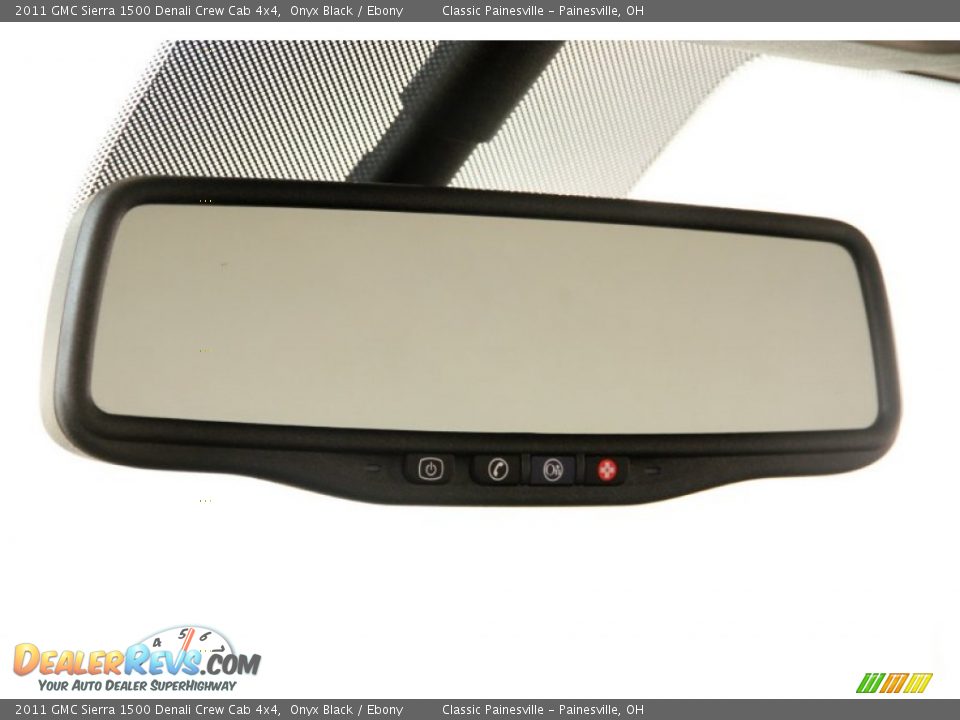 2011 GMC Sierra 1500 Denali Crew Cab 4x4 Onyx Black / Ebony Photo #10