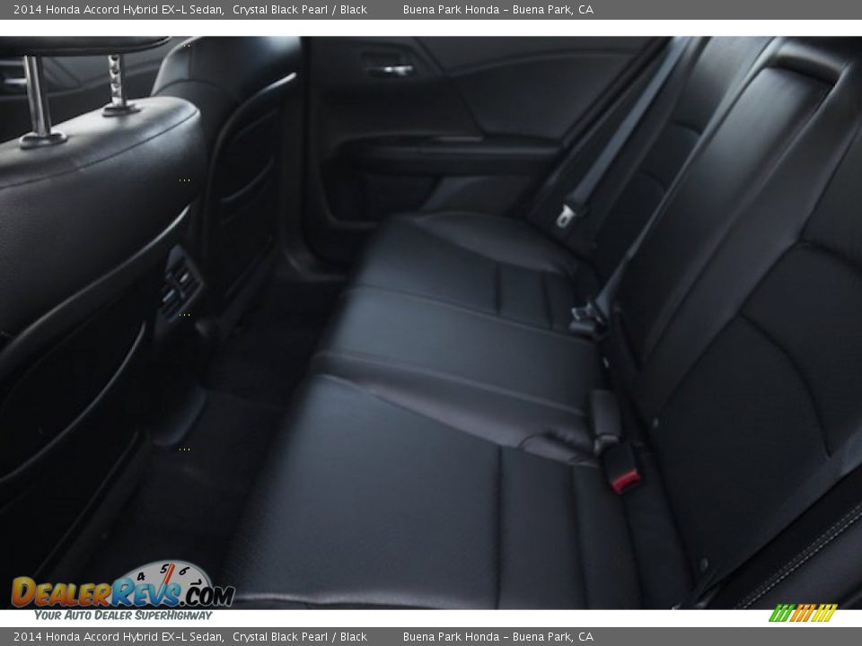 2014 Honda Accord Hybrid EX-L Sedan Crystal Black Pearl / Black Photo #18