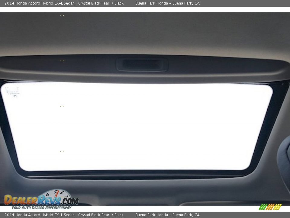 2014 Honda Accord Hybrid EX-L Sedan Crystal Black Pearl / Black Photo #20