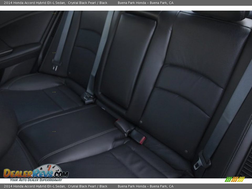 2014 Honda Accord Hybrid EX-L Sedan Crystal Black Pearl / Black Photo #21