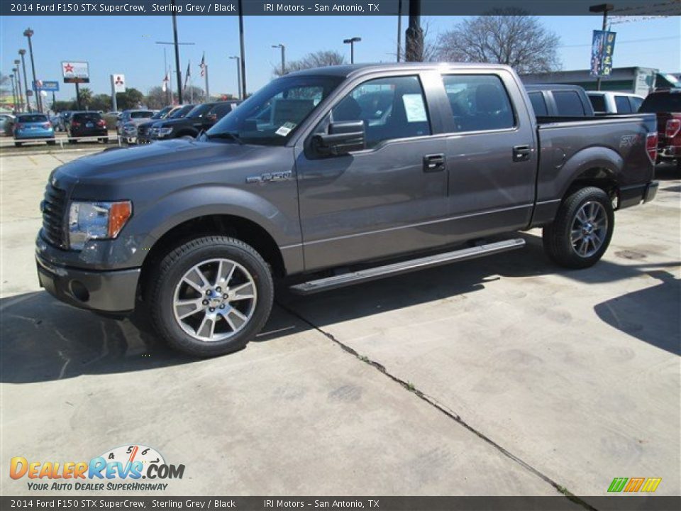 2014 Ford F150 STX SuperCrew Sterling Grey / Black Photo #1