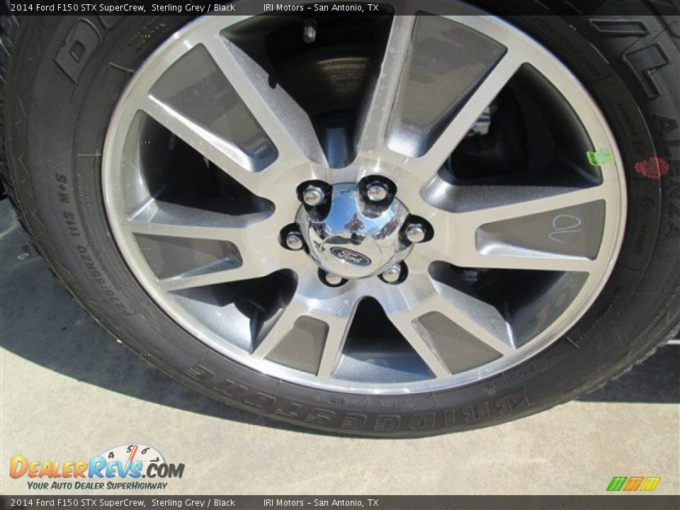 2014 Ford F150 STX SuperCrew Sterling Grey / Black Photo #2