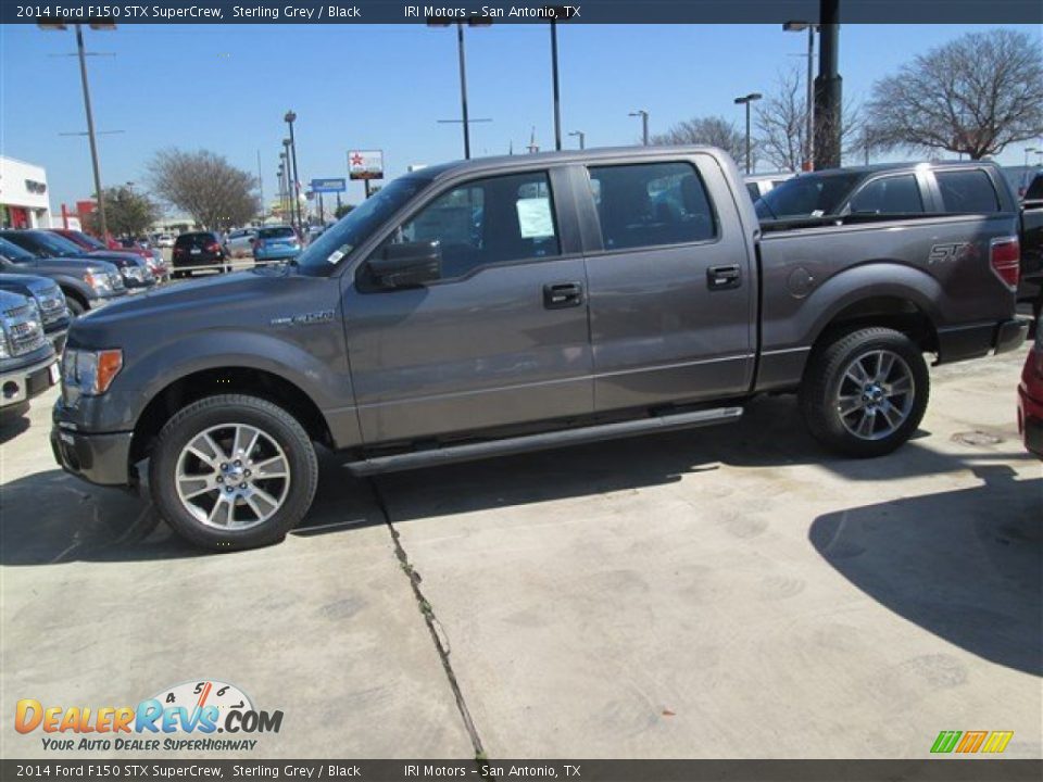 2014 Ford F150 STX SuperCrew Sterling Grey / Black Photo #3