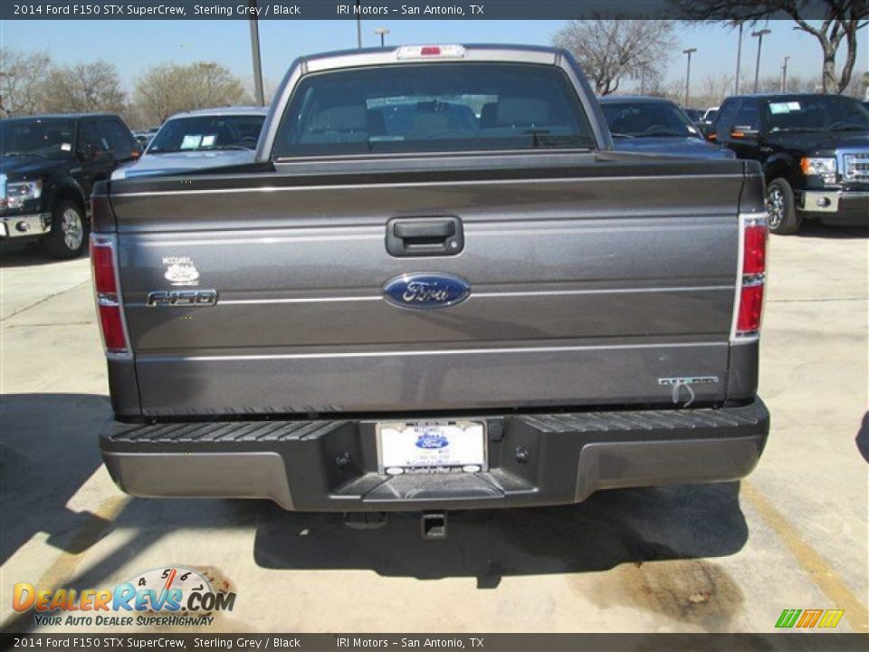 2014 Ford F150 STX SuperCrew Sterling Grey / Black Photo #4
