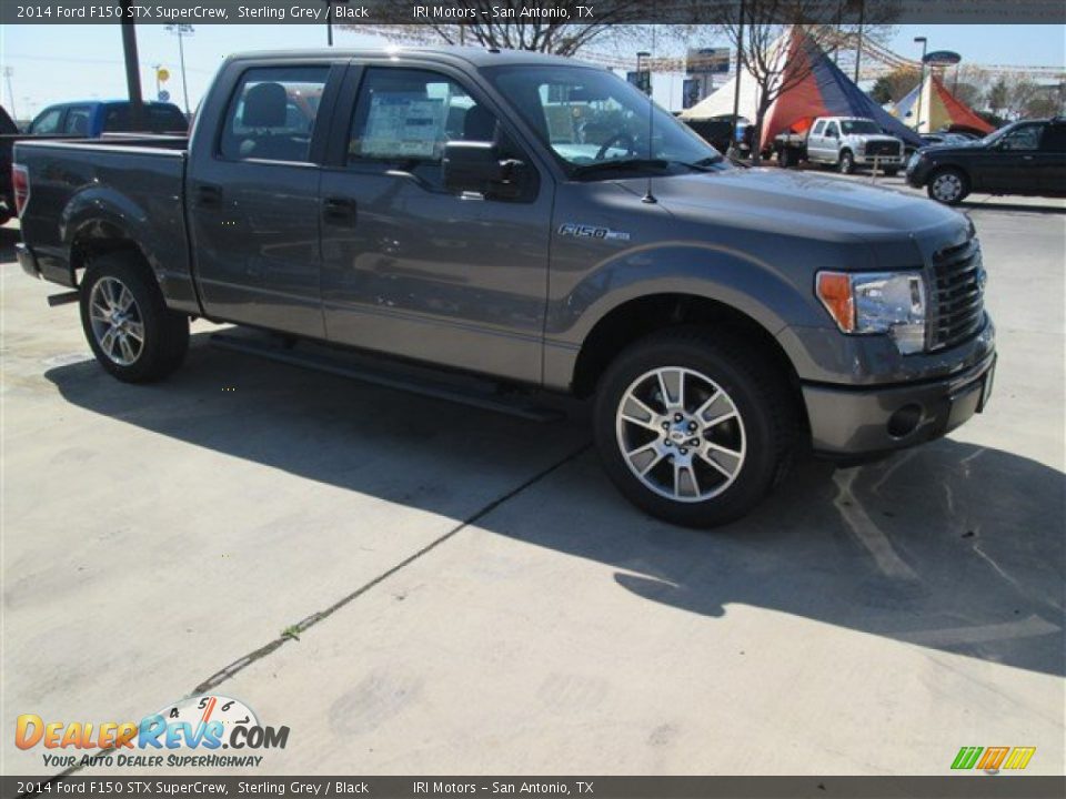 2014 Ford F150 STX SuperCrew Sterling Grey / Black Photo #5