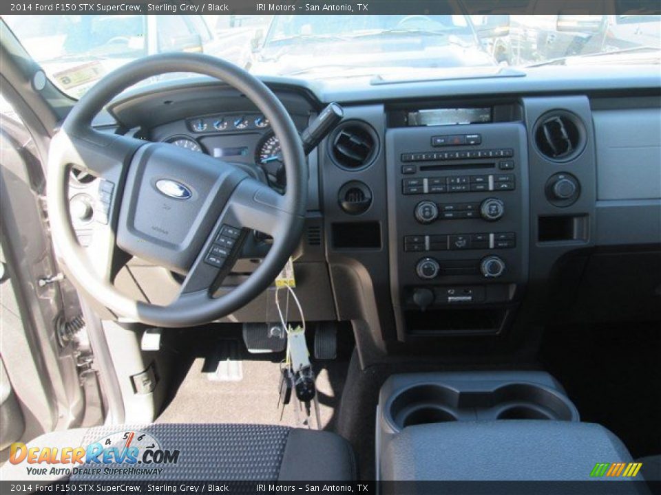 2014 Ford F150 STX SuperCrew Sterling Grey / Black Photo #8