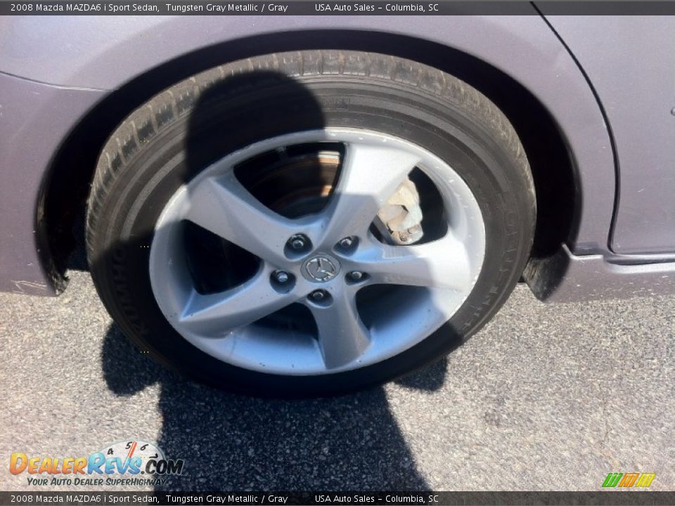 2008 Mazda MAZDA6 i Sport Sedan Tungsten Gray Metallic / Gray Photo #23