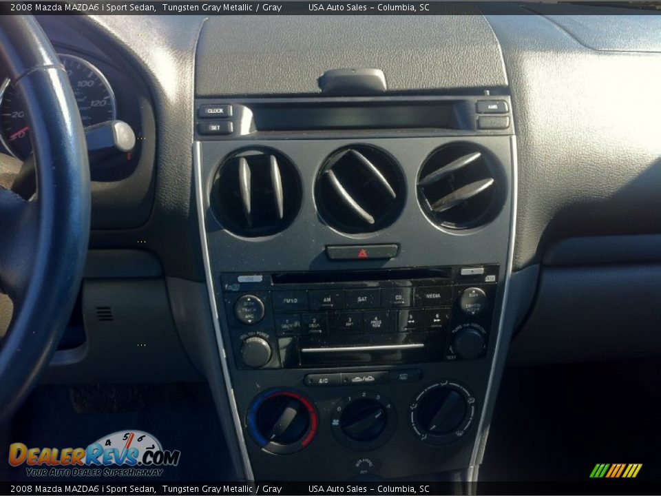 2008 Mazda MAZDA6 i Sport Sedan Tungsten Gray Metallic / Gray Photo #28