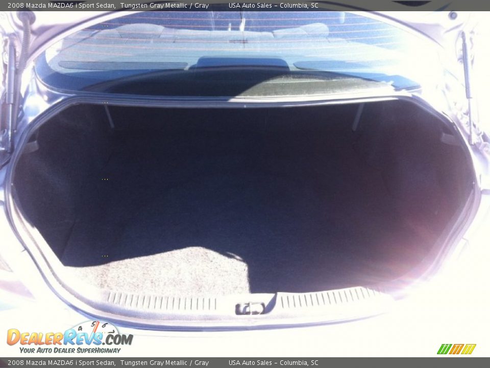 2008 Mazda MAZDA6 i Sport Sedan Tungsten Gray Metallic / Gray Photo #35