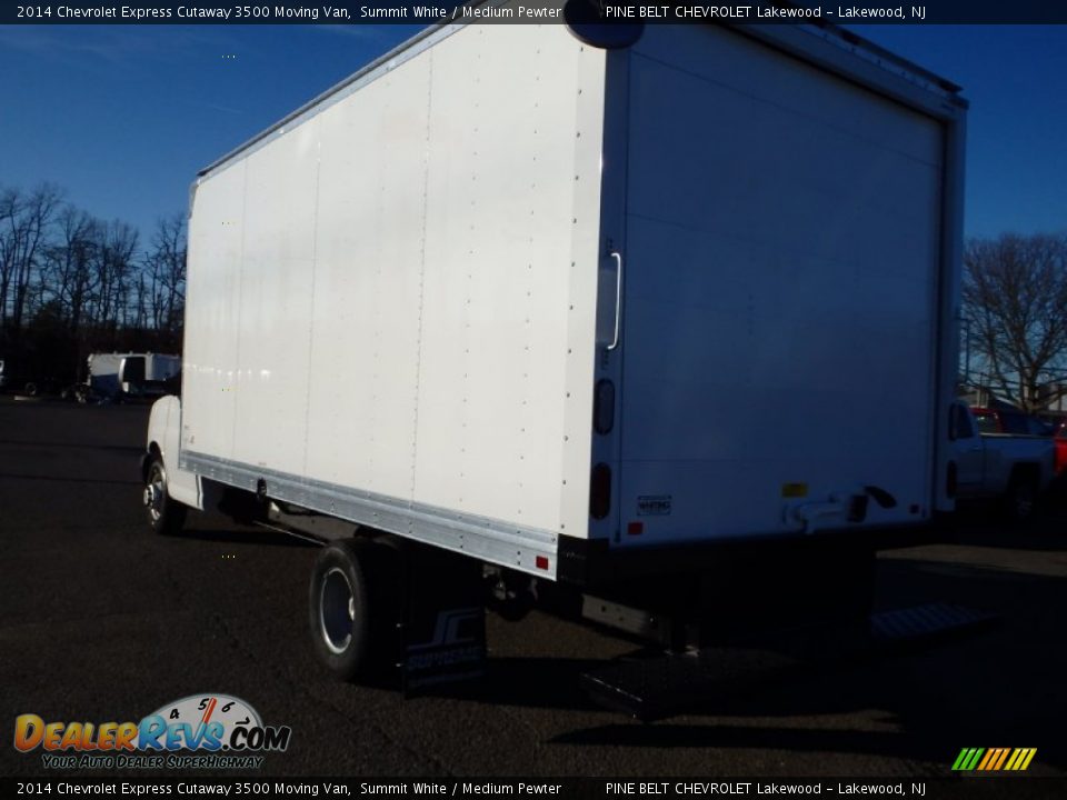 2014 Chevrolet Express Cutaway 3500 Moving Van Summit White / Medium Pewter Photo #7