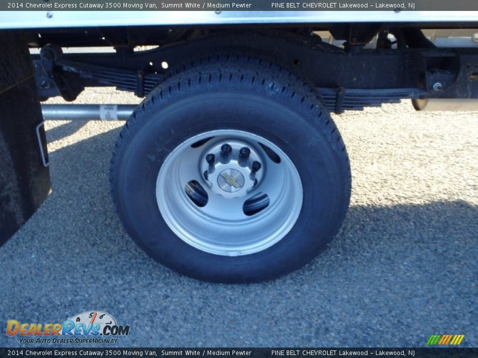2014 Chevrolet Express Cutaway 3500 Moving Van Summit White / Medium Pewter Photo #10