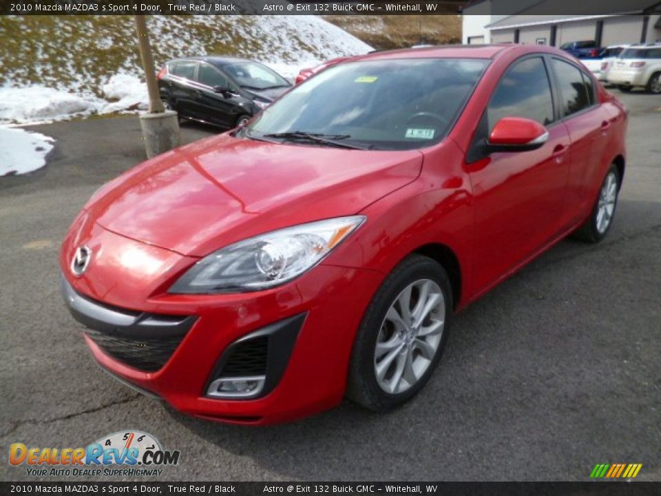 2010 Mazda MAZDA3 s Sport 4 Door True Red / Black Photo #3