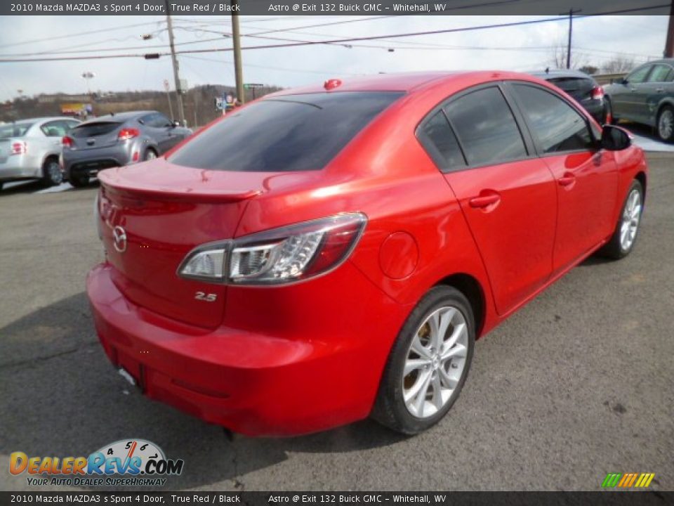 2010 Mazda MAZDA3 s Sport 4 Door True Red / Black Photo #7