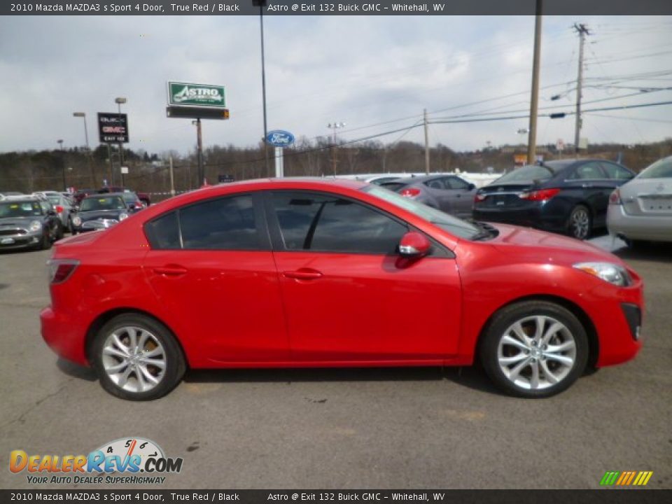 2010 Mazda MAZDA3 s Sport 4 Door True Red / Black Photo #8