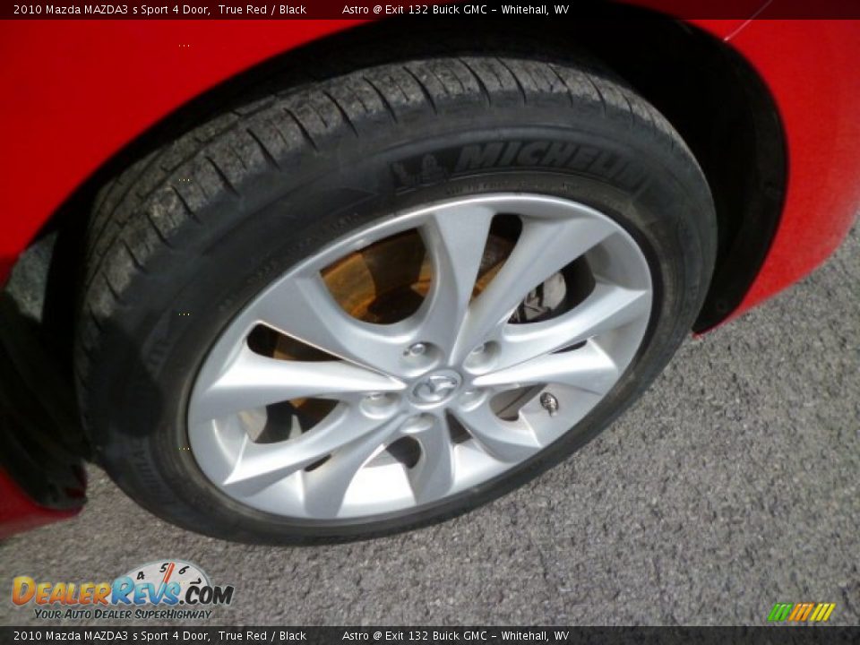 2010 Mazda MAZDA3 s Sport 4 Door True Red / Black Photo #9