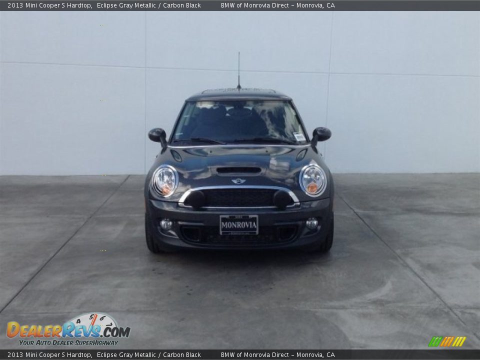 2013 Mini Cooper S Hardtop Eclipse Gray Metallic / Carbon Black Photo #3