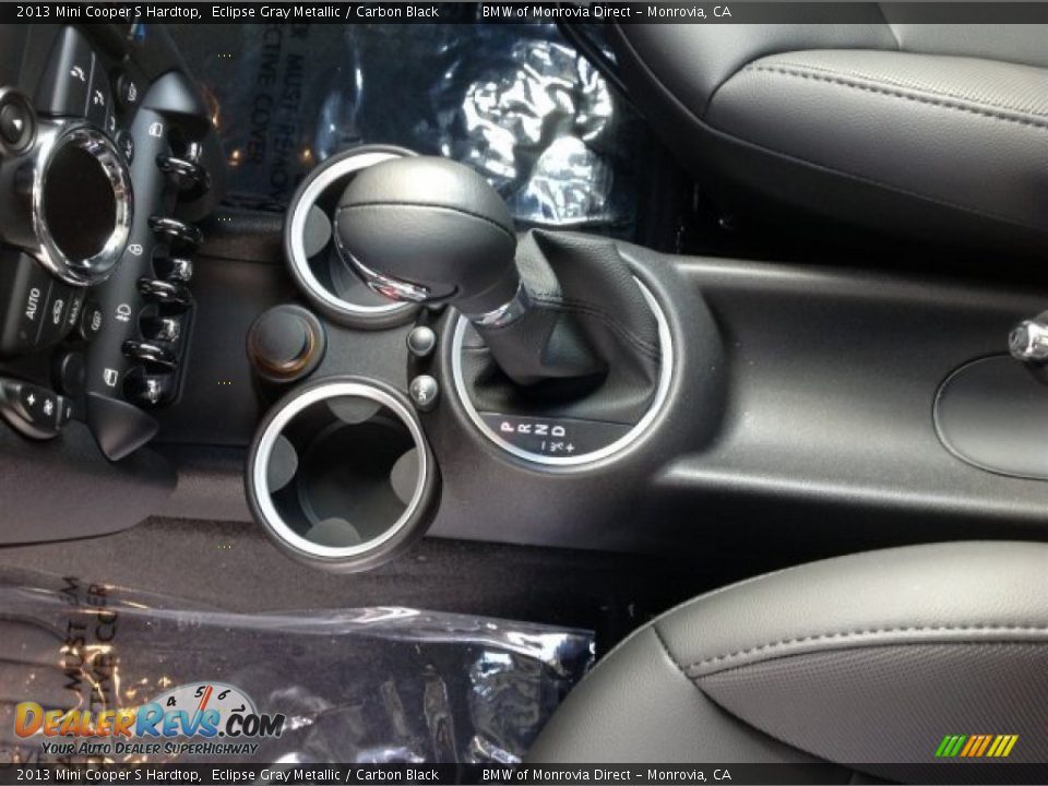 2013 Mini Cooper S Hardtop Eclipse Gray Metallic / Carbon Black Photo #7