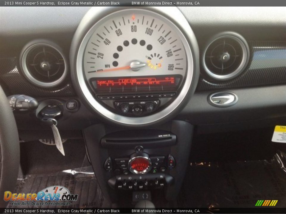 2013 Mini Cooper S Hardtop Eclipse Gray Metallic / Carbon Black Photo #8